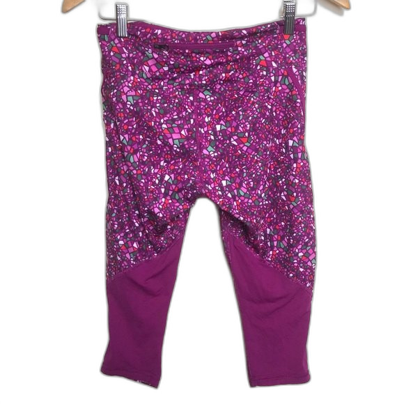 Lululemon Paradise Camo Real Quick Crop Leggings Size 6 - Picture 2 of 16